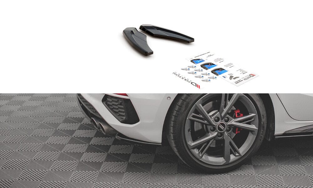 Audi S3 8Y Facelift Sportback Heck Ansatz Flaps Maxton Design